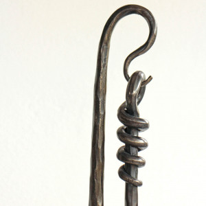 Porte-parapluie en fer forgé