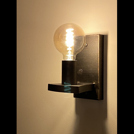 Dizajnová nástenná lampa - moderné kované svietidlo  (SI2002)