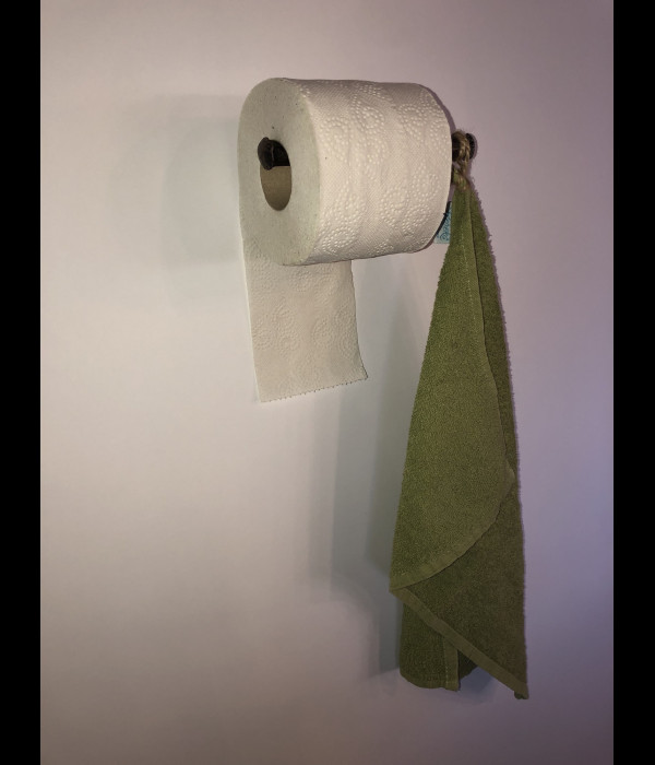 Forged Round Toilet Paper and Towel Holder (DTP-01)