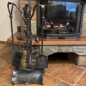 Fireplace tools PINE – KK / 16