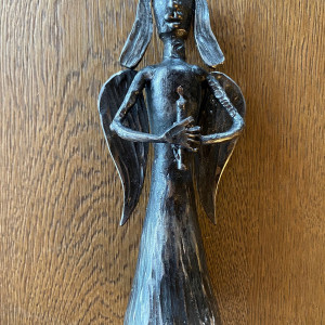 A wrought iron Angel