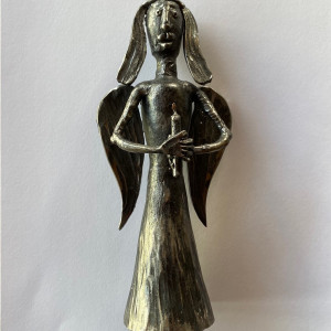 A wrought iron Angel