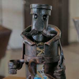 A steward of a bottle