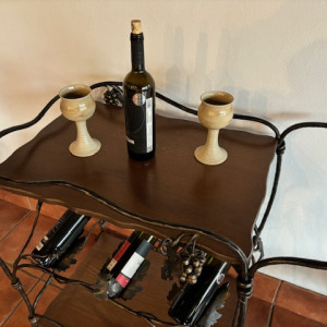 Guéridon en fer forgé - meuble de luxe