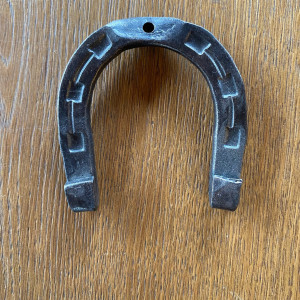A little wrought iron horseshoe