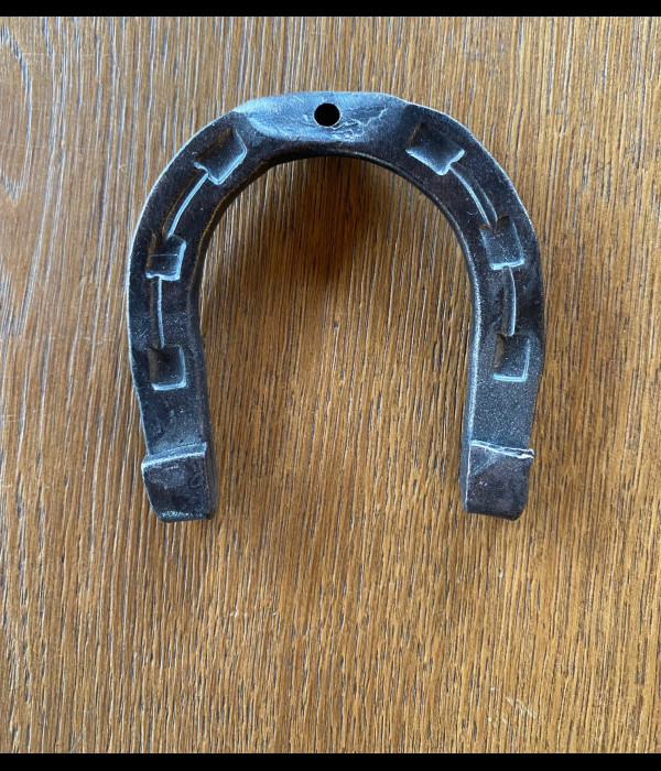 A little wrought iron horseshoe