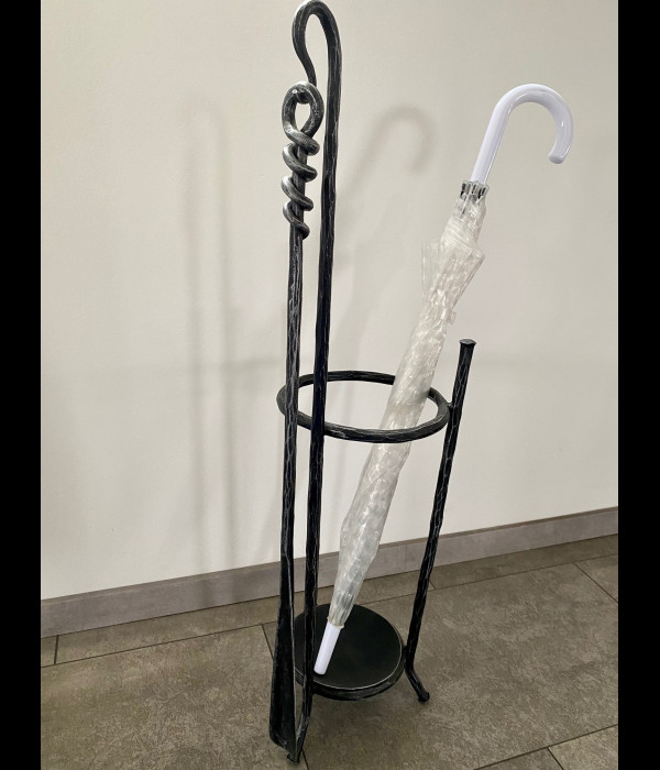 Porte-parapluie en fer forgé