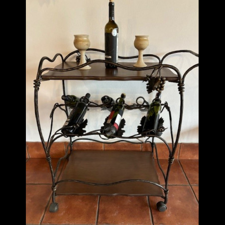 Guéridon en fer forgé - meuble de luxe