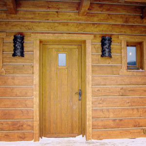 Kované nástenné svietidlo KÔRA - tienidlo - exteriérové svietidlo (LB-40)