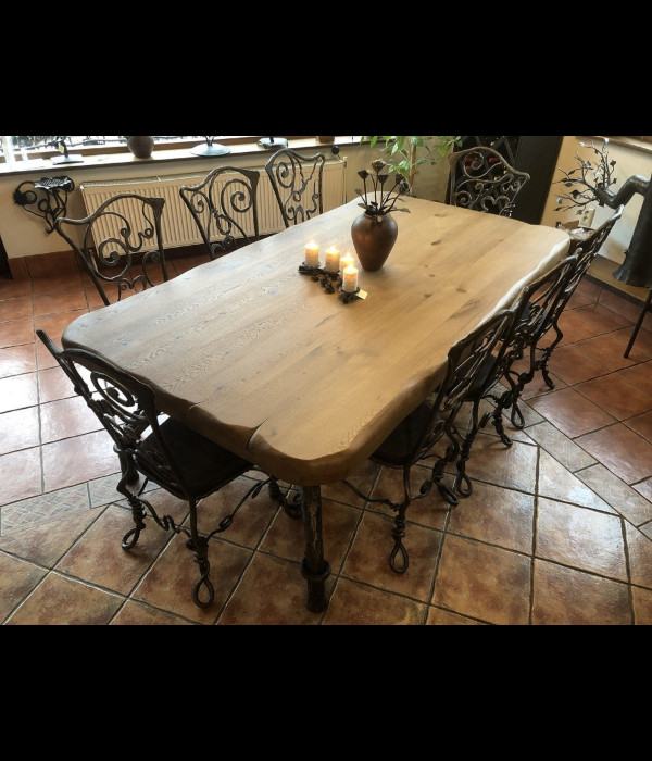 A wrought iron chair Root - luxury furniture