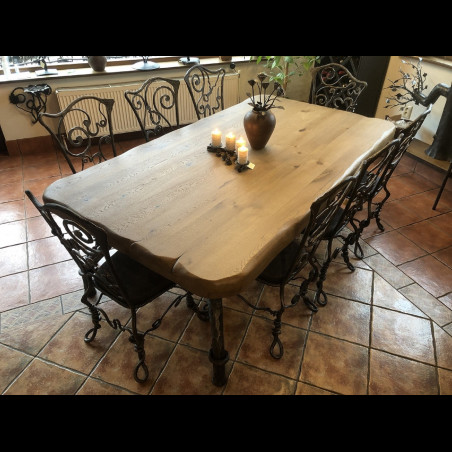 Chaise en fer forgé – RACINE - meubles de luxe