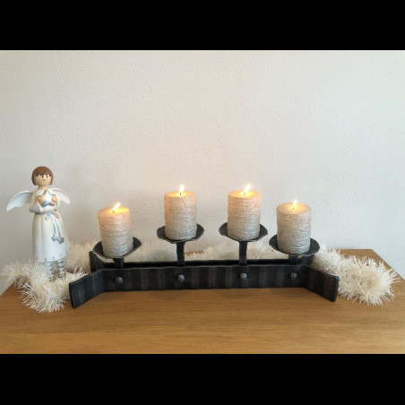 Advent forged candle holder (SV/36)