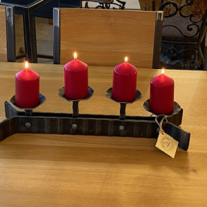 Advent forged candle holder (SV/37)
