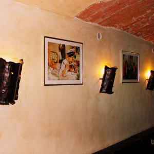 Kované svietidlo KÔRA - interiérová nástenná lampa (LB-38)