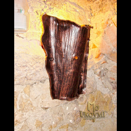 Kované svietidlo KÔRA - interiérová nástenná lampa (LB-38)