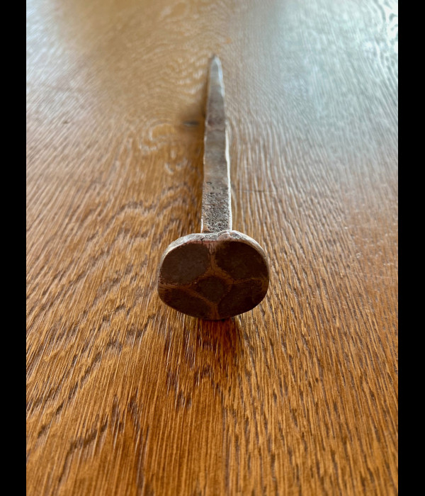 Large forged nails - historical design