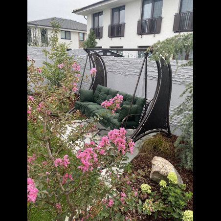 A garden swing