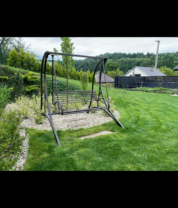 Balancelle de jardin en fer forgé - meuble de luxe