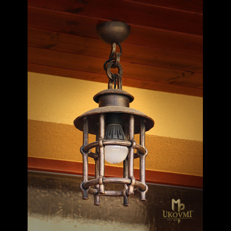 Suspension en fer forgé KLASIK T – luminaire d’extérieur (SE5002)