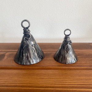 A wrought iron bell