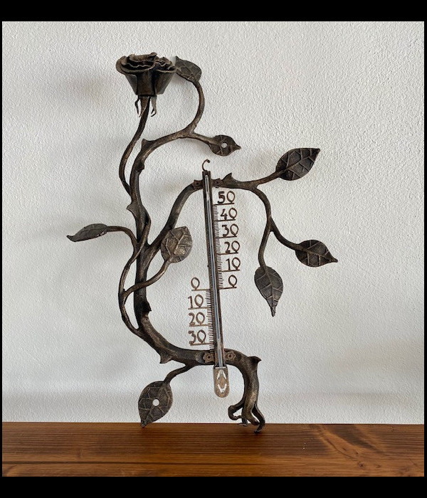 Thermomètre en fer forgé