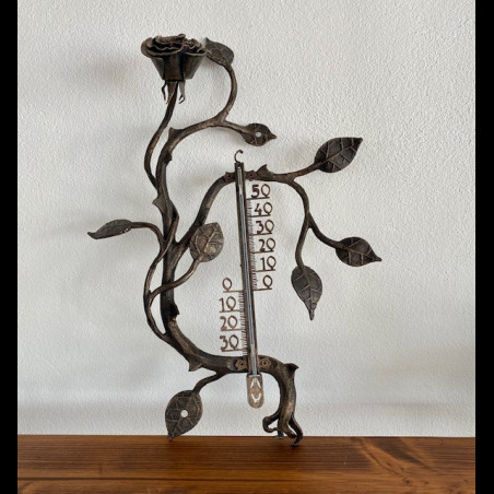 Thermomètre en fer forgé