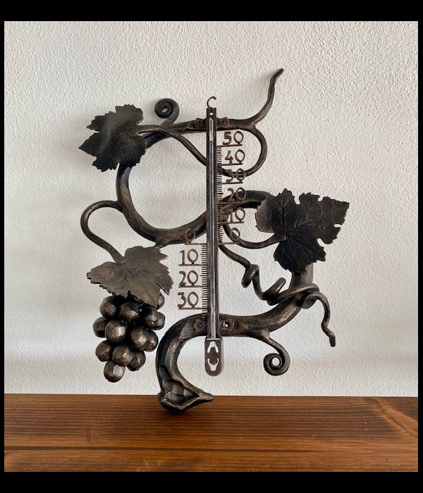 Thermomètre en fer forgé