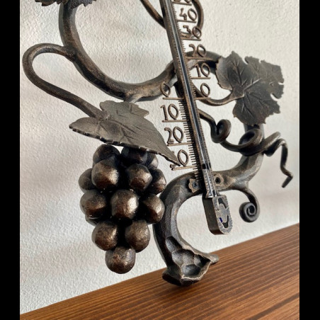 Thermomètre en fer forgé