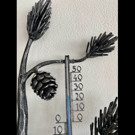 Thermomètre en fer forgé