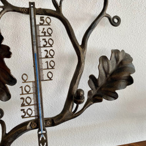 Thermomètre en fer forgé