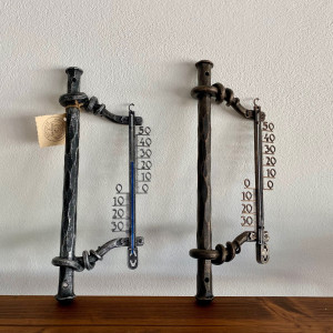 Thermomètre en fer forgé