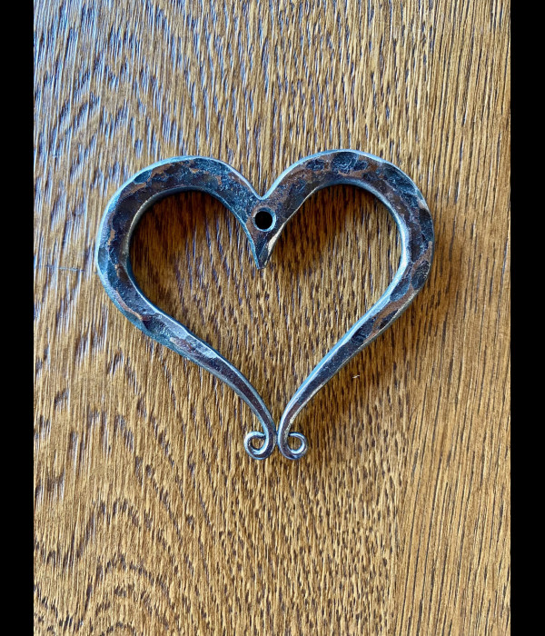 A wrought iron accessory