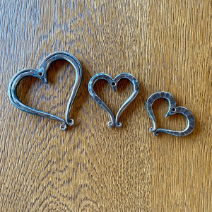 A wrought iron accessory