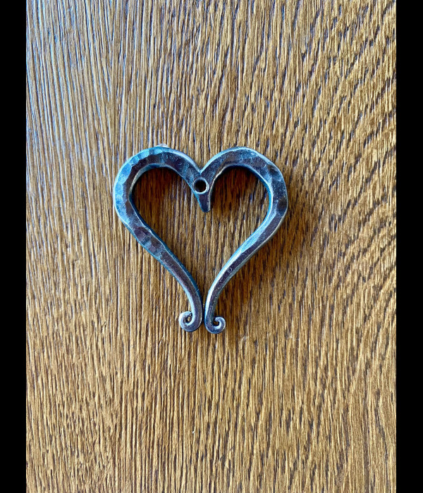 A wrought iron accessory