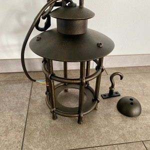 Suspension en fer forgé KLASIK T – luminaire d’extérieur (SE5002)