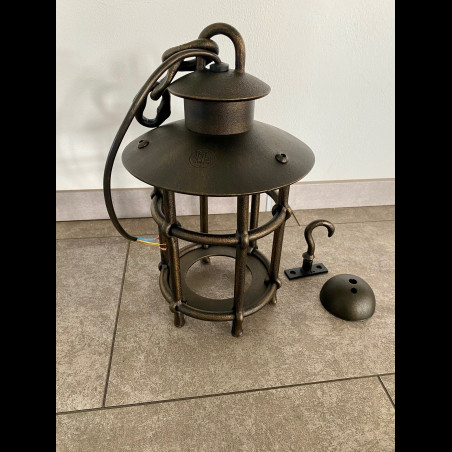 Suspension en fer forgé KLASIK T – luminaire d’extérieur (SE5002)