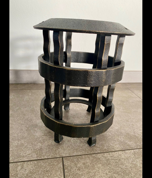 A wrought iron wall light - Historical