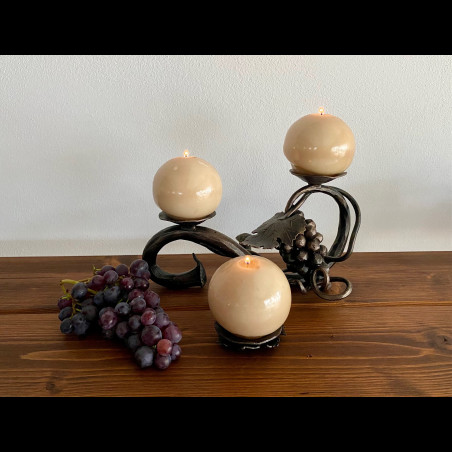 Chandelier en fer forgé VIGNE