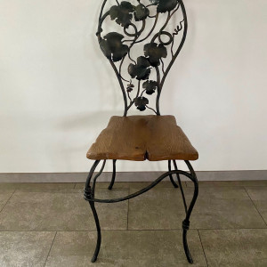 Chaise en fer forgé – VIGNE (NBK-24)