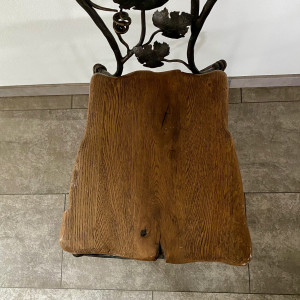 A wrought  iron chair Grapes - luxury furniture (NBK-24)