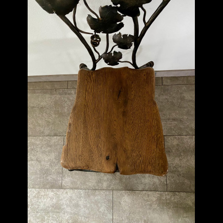 A wrought  iron chair Grapes - luxury furniture (NBK-24)
