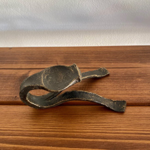 Forged candle holder