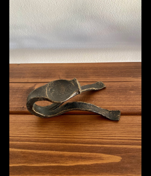 Forged candle holder