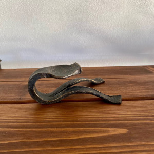 Forged candle holder