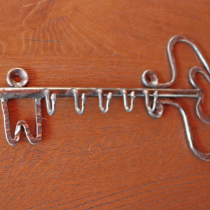 A little wrought iron hanger