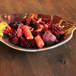 A stainless steel bowl