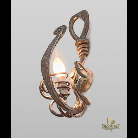 Kované svietidlo KOREŇ - luxusná interiérová lampa (SI0101)