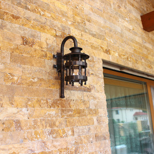 Kované nástenné svietidlo - HISTORIK - exteriérová lampa (SE5021)