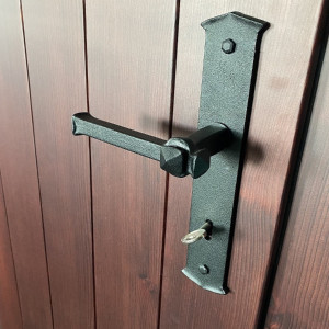 Wrought-iron handles and backplates (DPK-195)