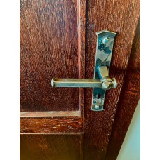 Wrought-iron handles and backplates (DPK-195)